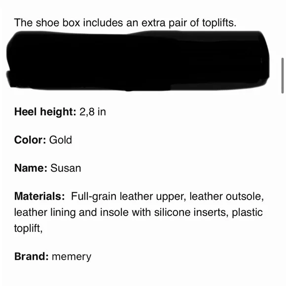 Elegant Leather Evening Shoes Spanish Heels Size 7W Gold 1920โs - Picture 10 of 13